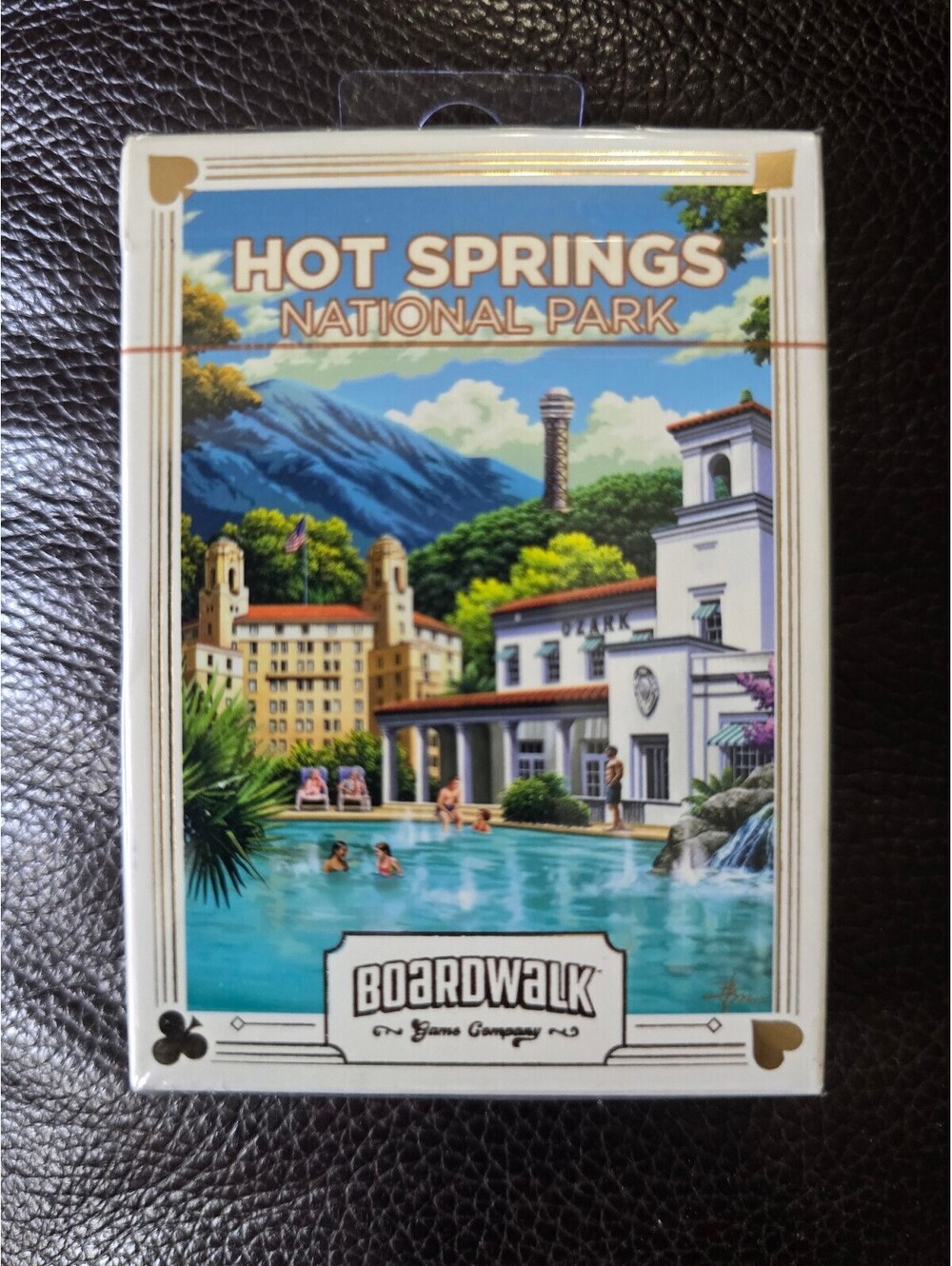 Boardwalk Hot Springs National Park Playing Cards Deck NEW SEALED Souvenir